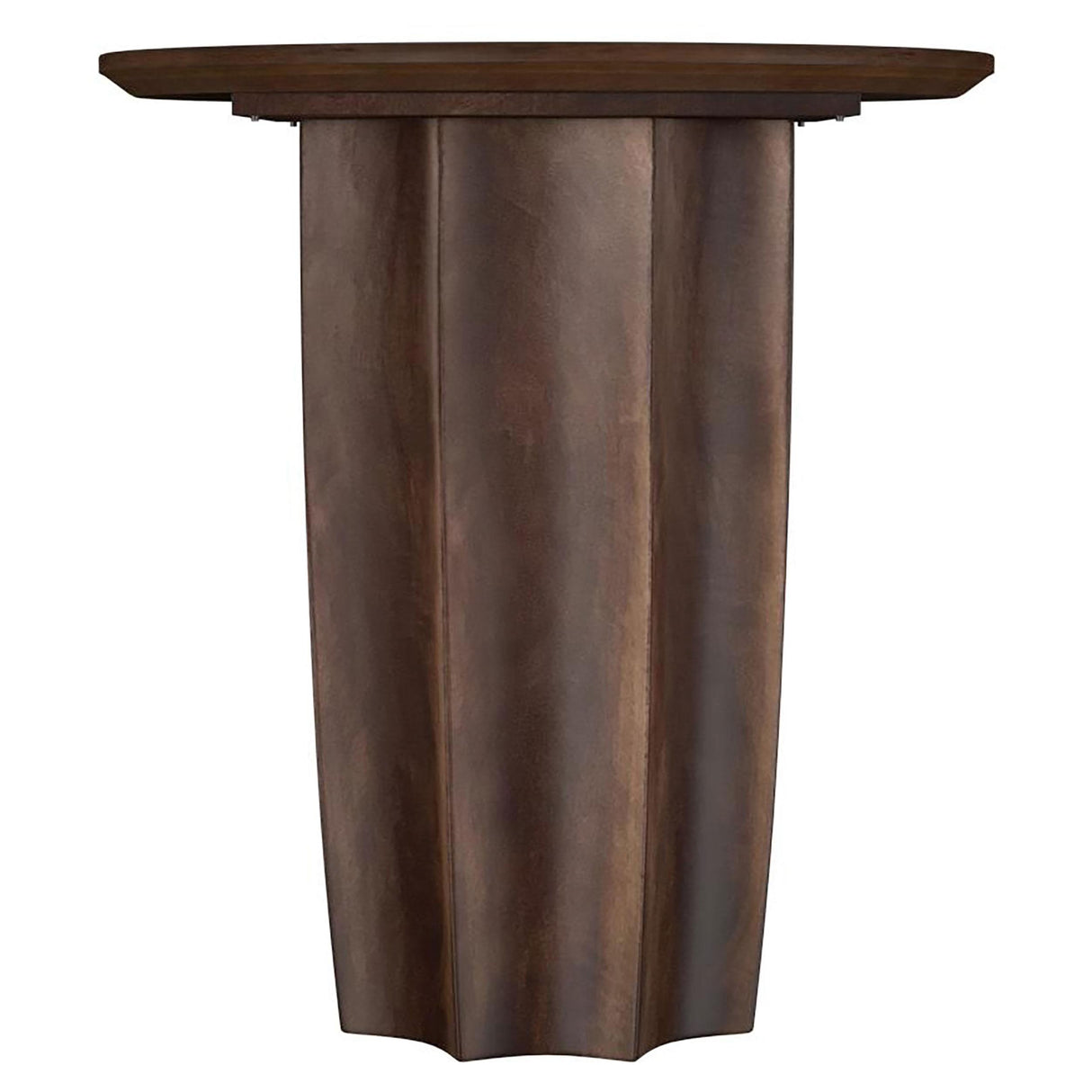 Cayenne Walnut 2-Piece Solid Mango Wood Coffee Table Set from Coaster - Luna Furniture