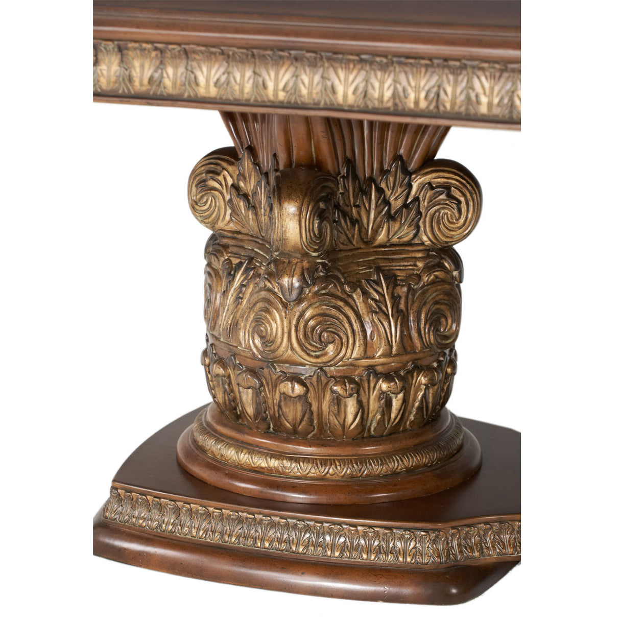 Villa Valencia Classic Chestnut Rectangular Dining Table from Michael Amini - Luna Furniture