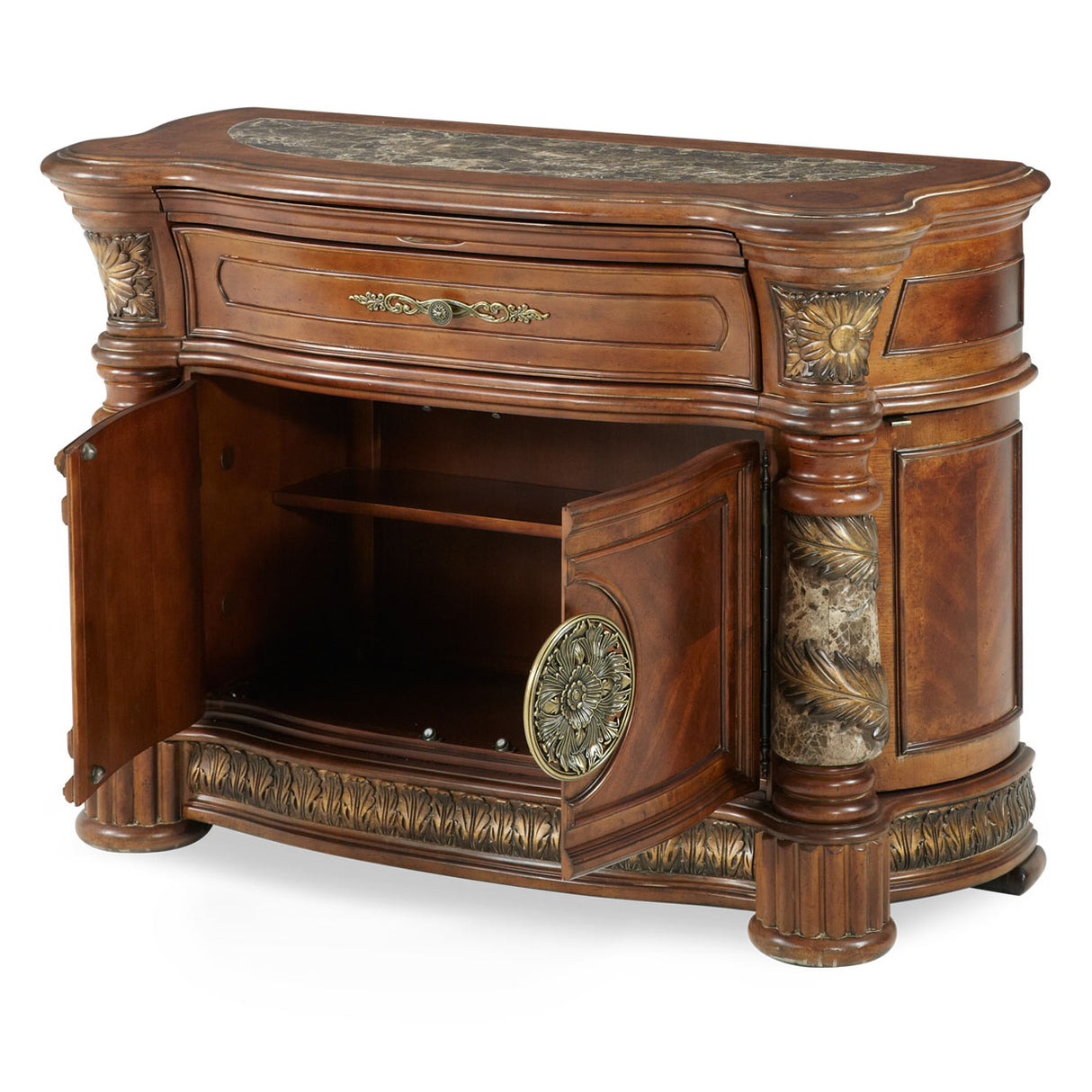 Villa Valencia Classic Chestnut Bachelor's Chest from Michael Amini - Luna Furniture