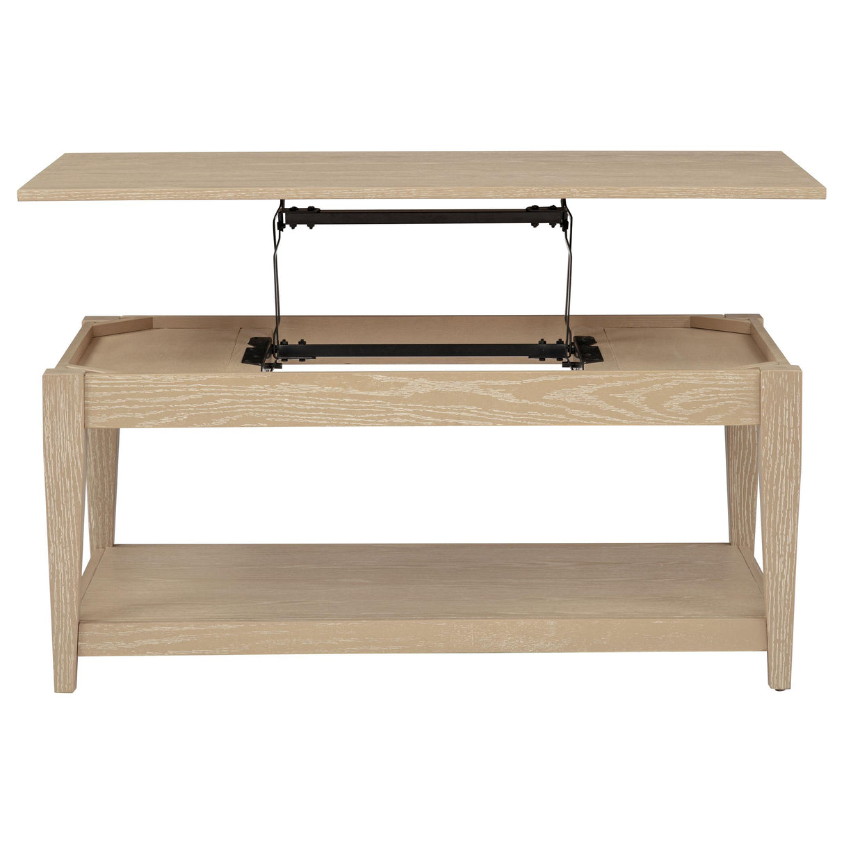 Lindenton Blonde 2-Piece Wood Lift-Top Coffee and End Table Set from Coaster - Luna Furniture