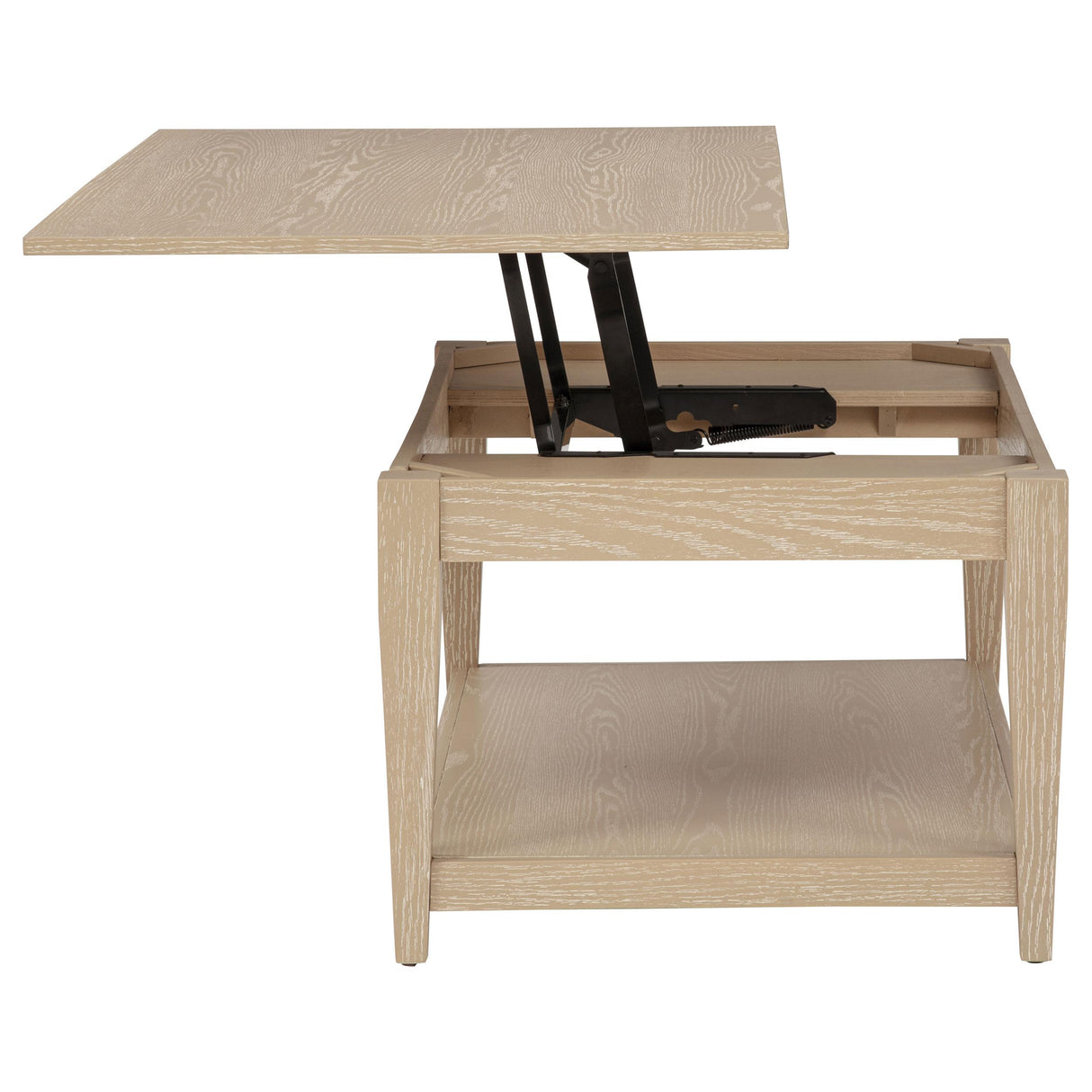 Lindenton Blonde 2-Piece Wood Lift-Top Coffee and End Table Set from Coaster - Luna Furniture