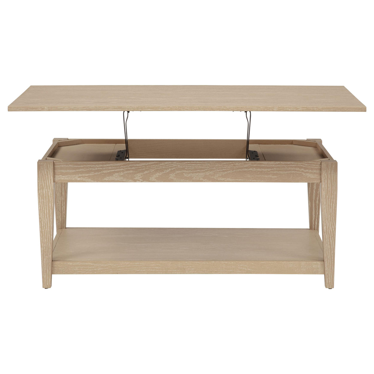 Lindenton Blonde Lift-Top Occasional Cocktail Coffee Table from Coaster - Luna Furniture