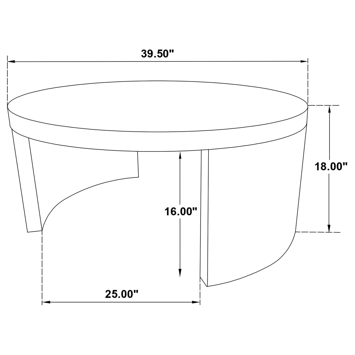 Sweeney Dark Walnut 2-Piece Coffee and End Occasional Table Set from Coaster - Luna Furniture