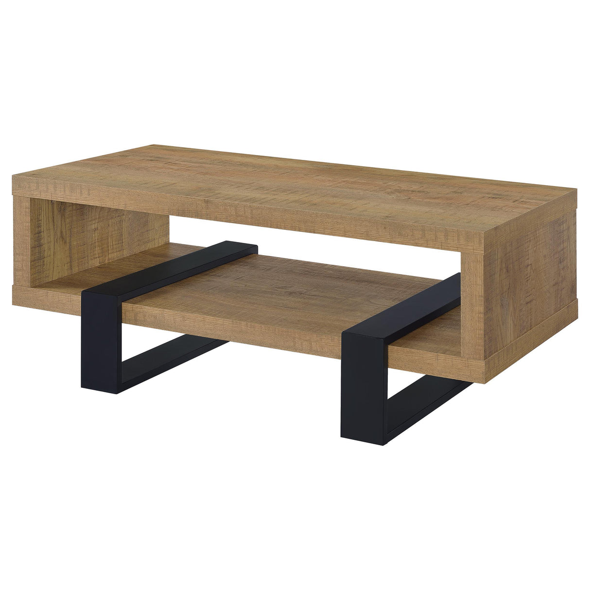 Dinard Mango Engineered Wood Cocktail Coffee Table from Coaster - Luna Furniture