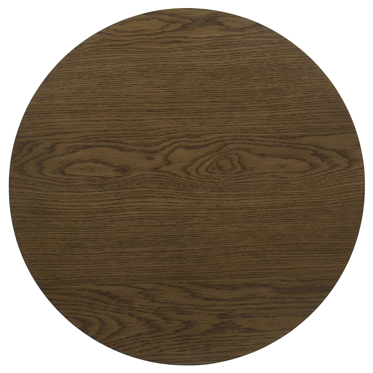 Kessler Brown 2-piece Round Sculptural Wood Coffee Table Set from Coaster - Luna Furniture