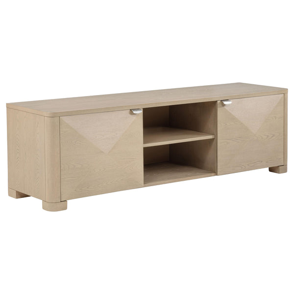 Marcelo Light Elm 71-inch TV Stand Media Console