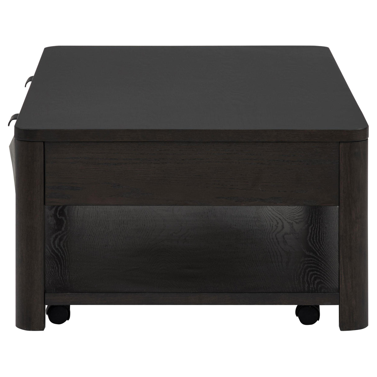 Marcelo Coffee Wood Coffee Table with 2 Drawers and Shelf from Coaster - Luna Furniture