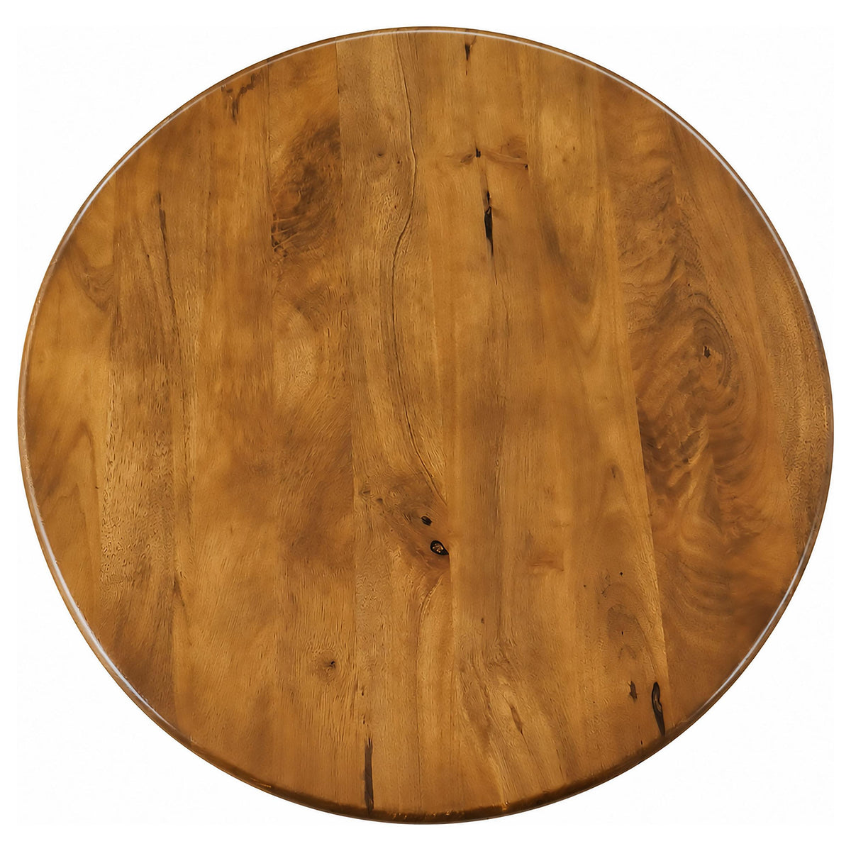 Dale Honey Mango 3-Piece Round Mango Wood Coffee and End Table Set from Coaster - Luna Furniture