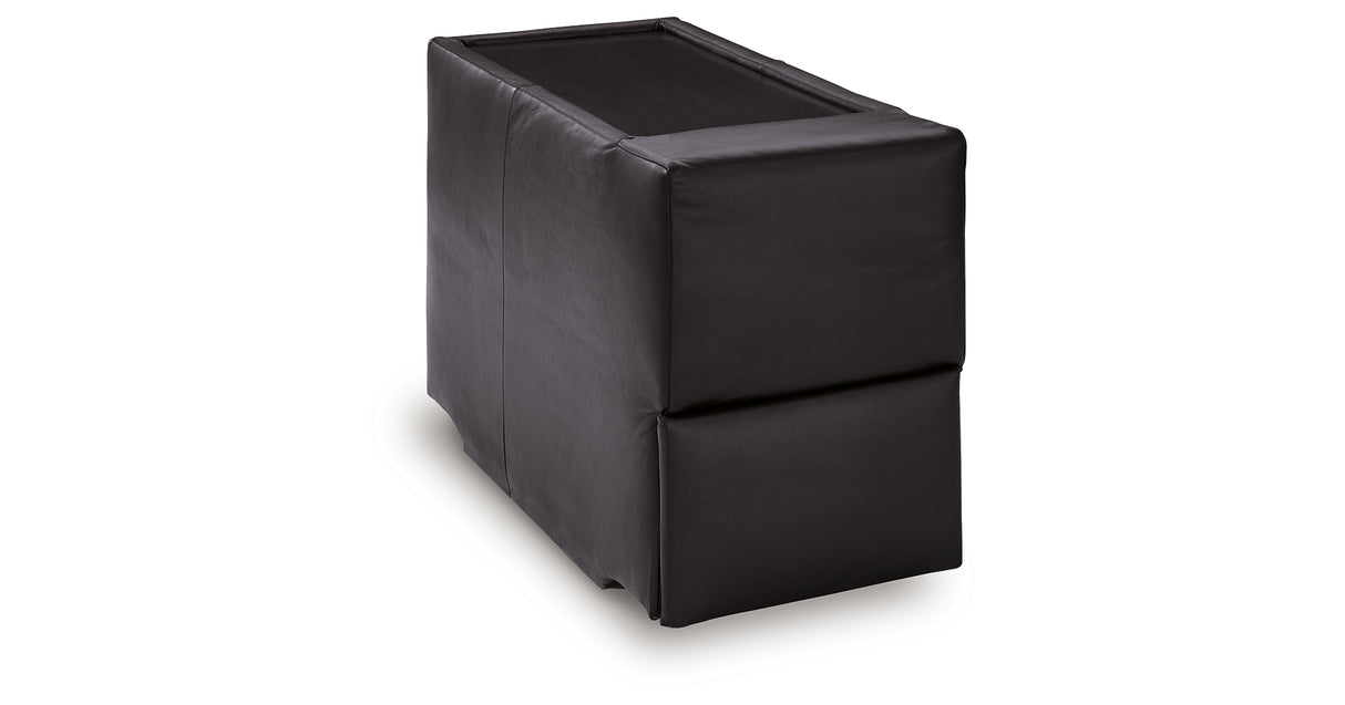ModMax II Black Console with Storage from Ashley - Luna Furniture