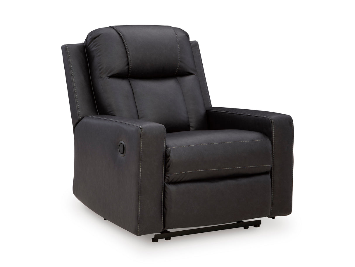 Mackmenville Carbon Reclining Living Room Set from Ashley Furniture - Luna Furniture