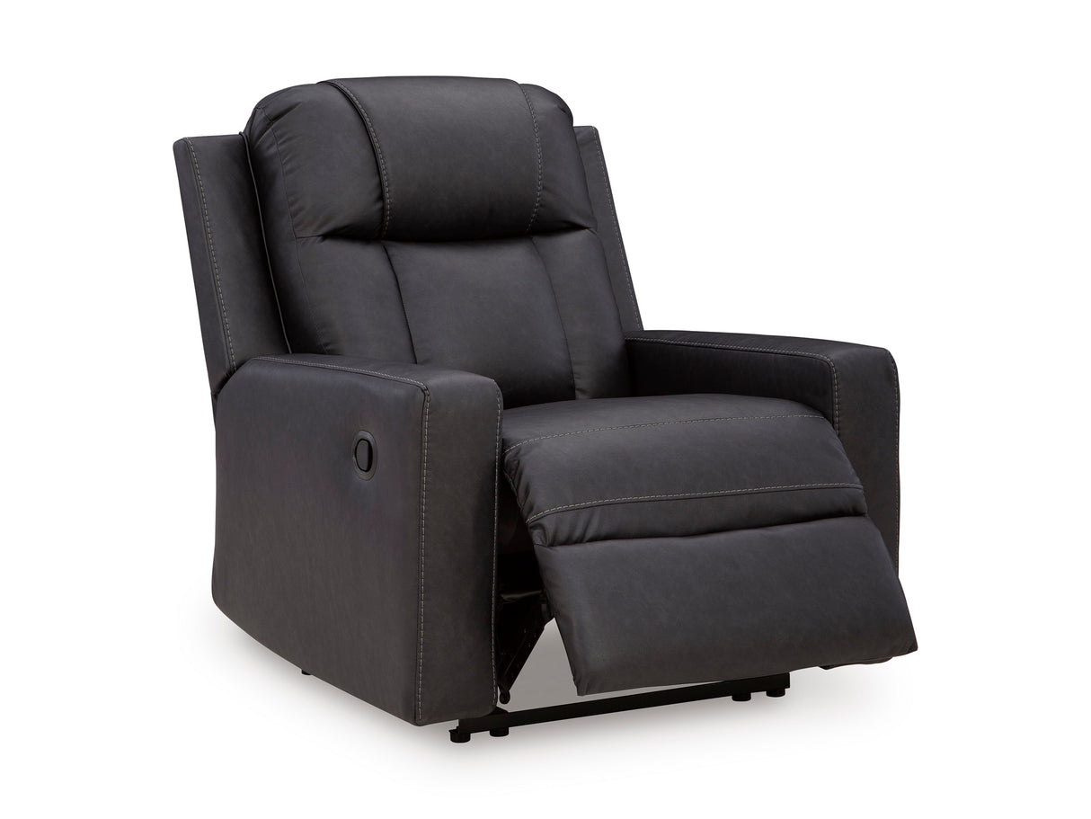 Mackmenville Carbon Reclining Living Room Set from Ashley Furniture - Luna Furniture