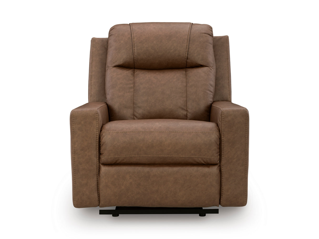 Mackmenville Caramel Reclining Living Room Set from Ashley Furniture - Luna Furniture