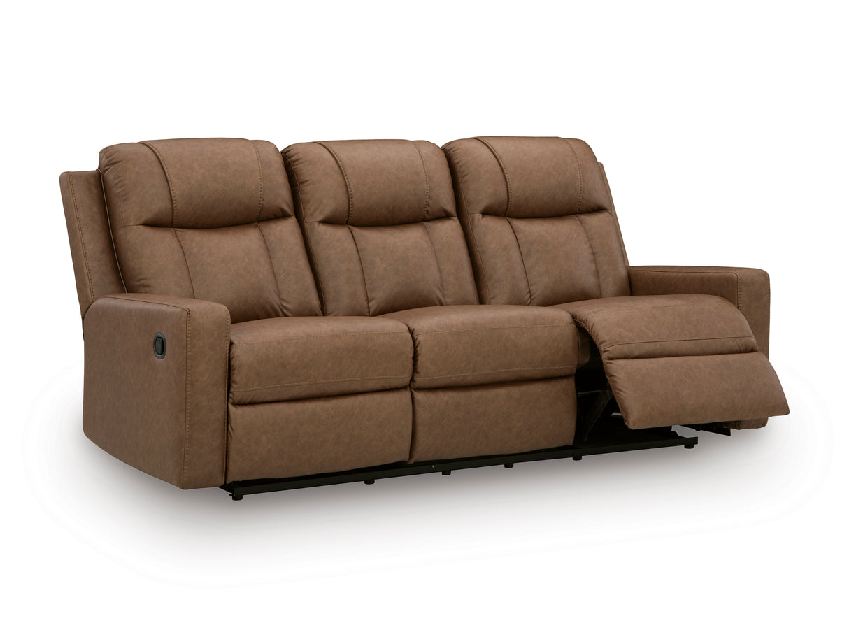 Mackmenville Caramel Reclining Living Room Set from Ashley Furniture - Luna Furniture