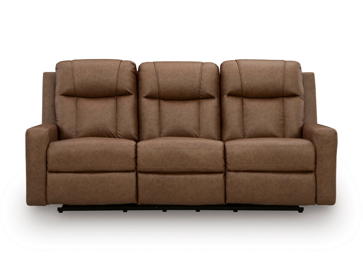 Mackmenville Caramel Reclining Living Room Set from Ashley Furniture - Luna Furniture