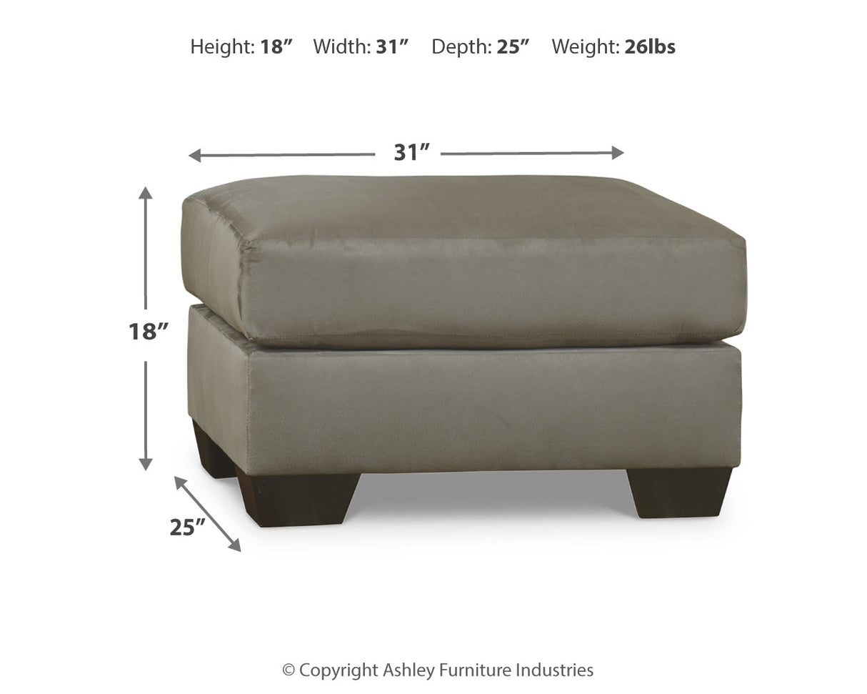Darcy Cobblestone Sofa, Chair and Ottoman from Ashley - Luna Furniture
