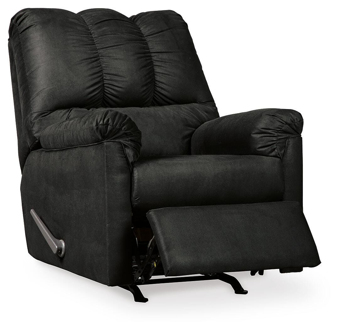 Darcy Black Sofa and Recliner from Ashley Furniture - Luna Furniture