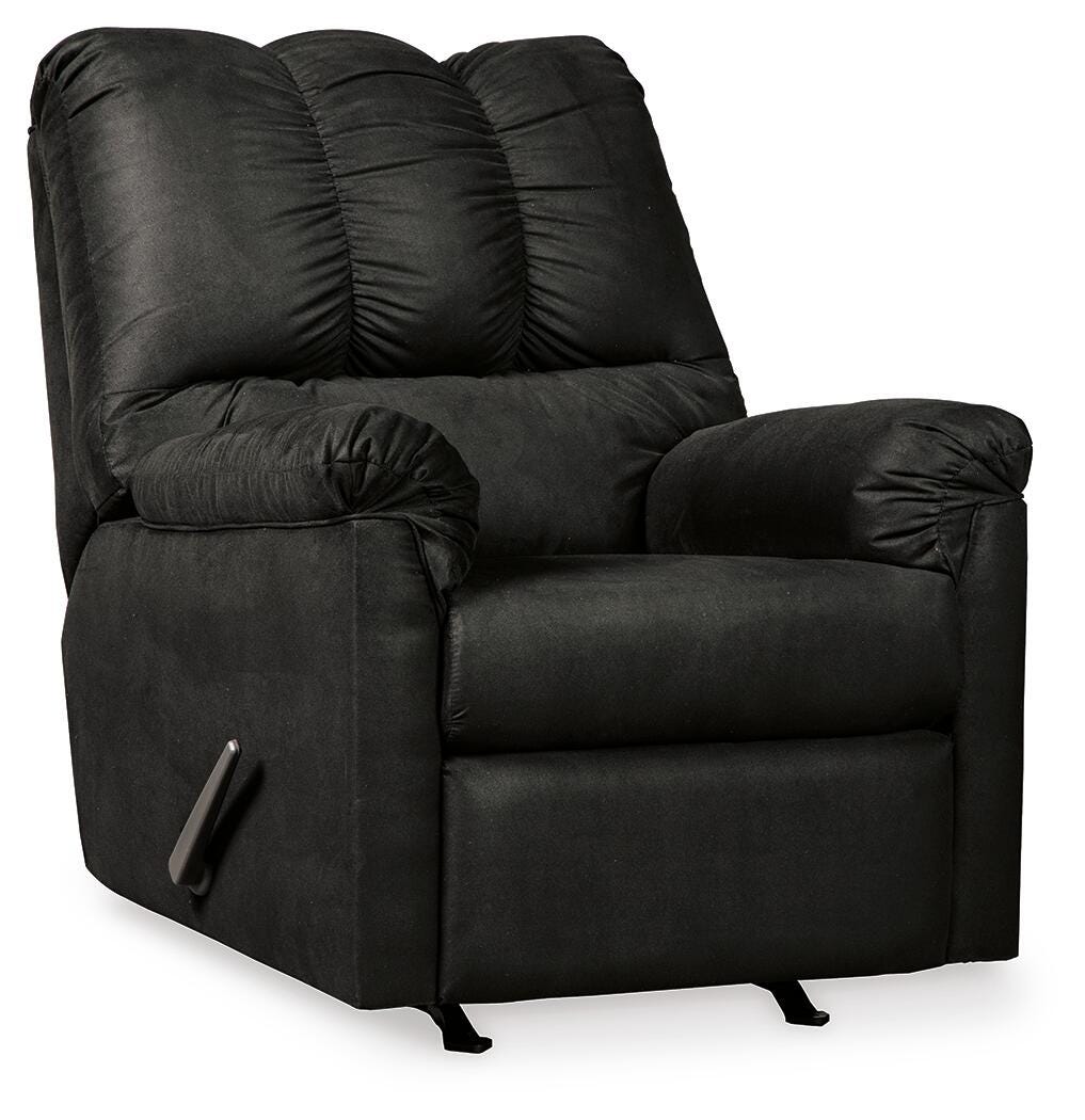 Darcy Black Sofa, Loveseat and Recliner from Ashley Furniture - Luna Furniture