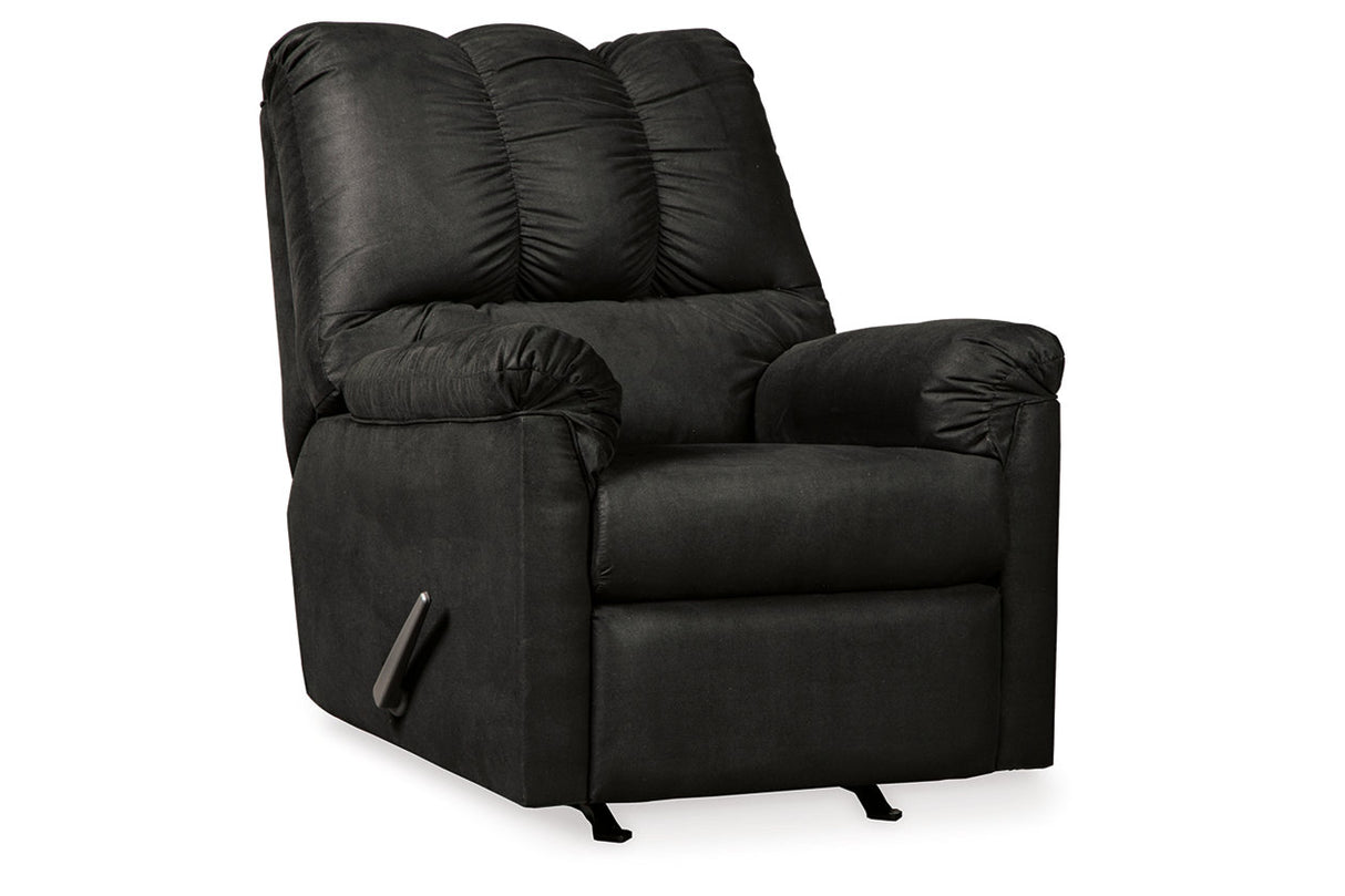 Darcy Black Sofa, Loveseat and Recliner from Ashley - Luna Furniture