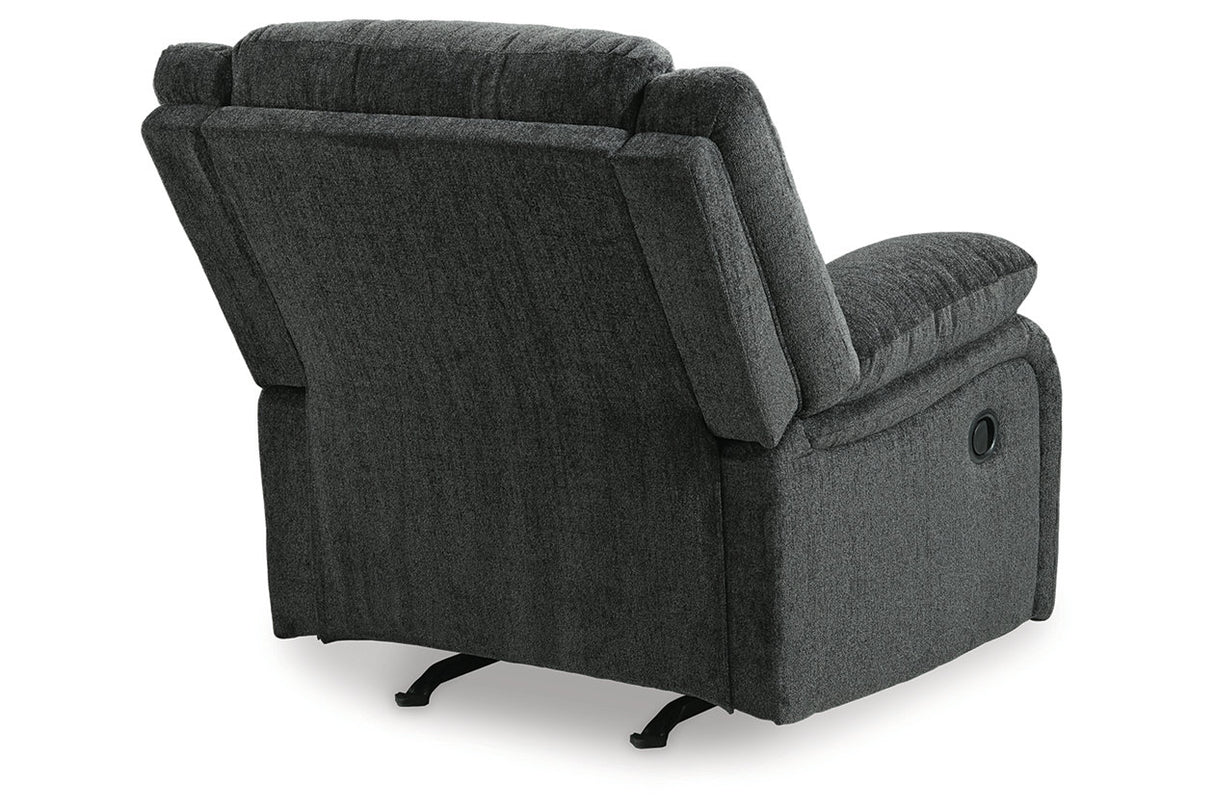 Draycoll Slate Reclining Sofa and Recliner from Ashley - Luna Furniture