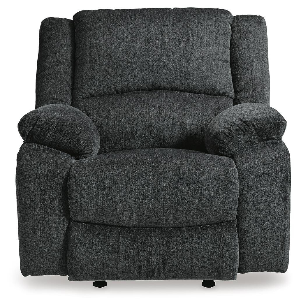 Draycoll Slate Reclining Sofa and Recliner from Ashley Furniture - Luna Furniture
