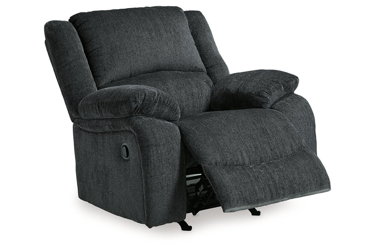 Draycoll Slate Reclining Sofa and Recliner from Ashley - Luna Furniture