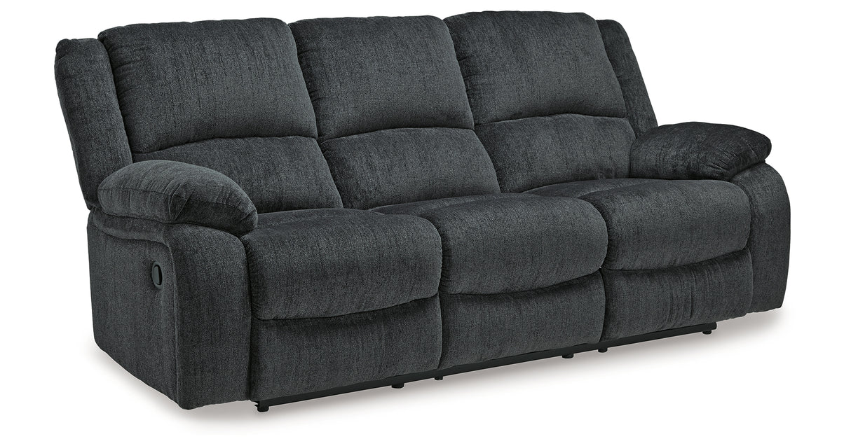 Draycoll Slate Reclining Sofa and Recliner from Ashley Furniture - Luna Furniture