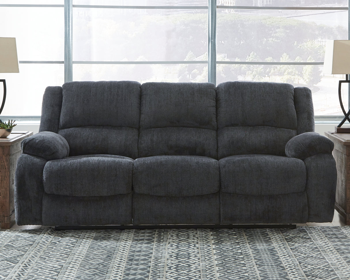Draycoll Slate Reclining Sofa and Recliner from Ashley - Luna Furniture