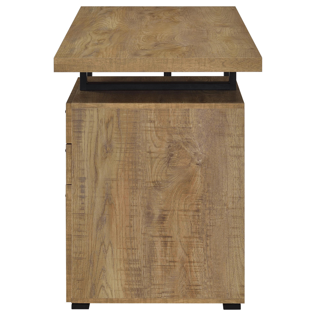 Brennan Mango 47-inch 3-drawer Office Computer Desk from Coaster - Luna Furniture