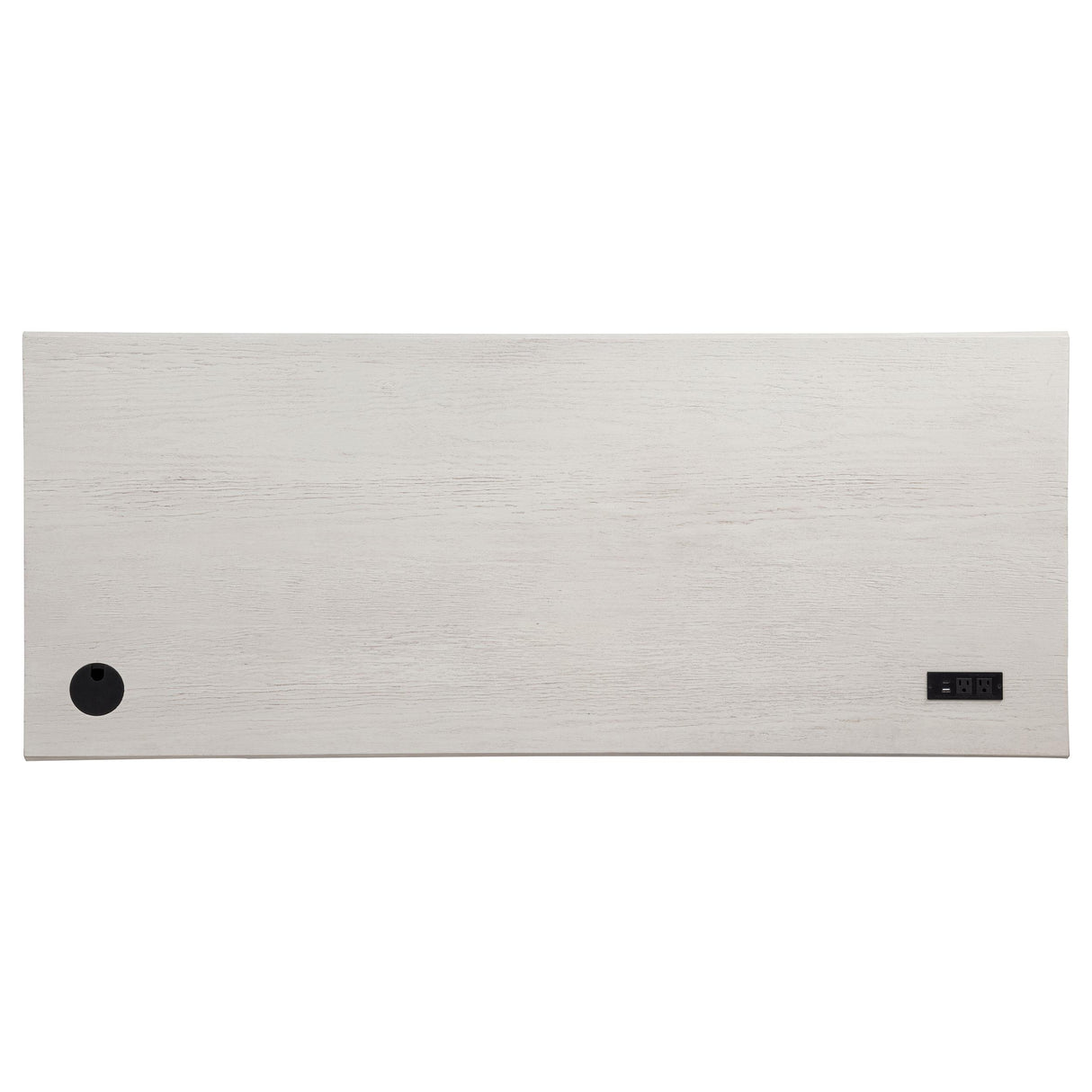 Altidore Distressed White 68-inch 7-drawer Executive Home Office Desk from Coaster - Luna Furniture