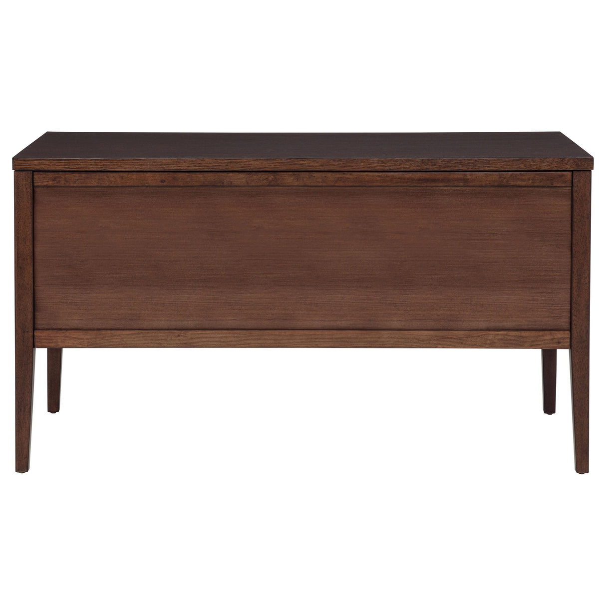 Graham Chocolate 54-inch 4-Drawer Double Pedestal Lift Top Computer Desk