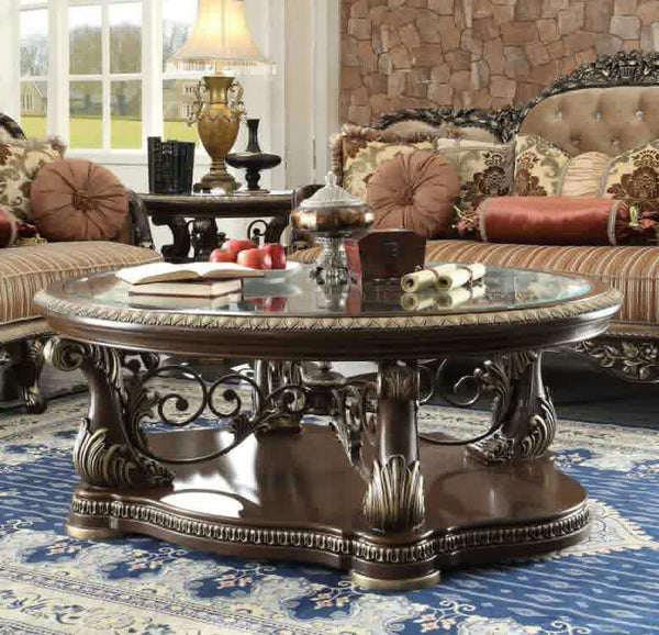 HD-8013 Brown Cherry Coffee Table