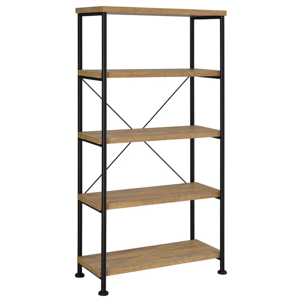 Analiese Mango 63-inch 4-shelf Bookshelf