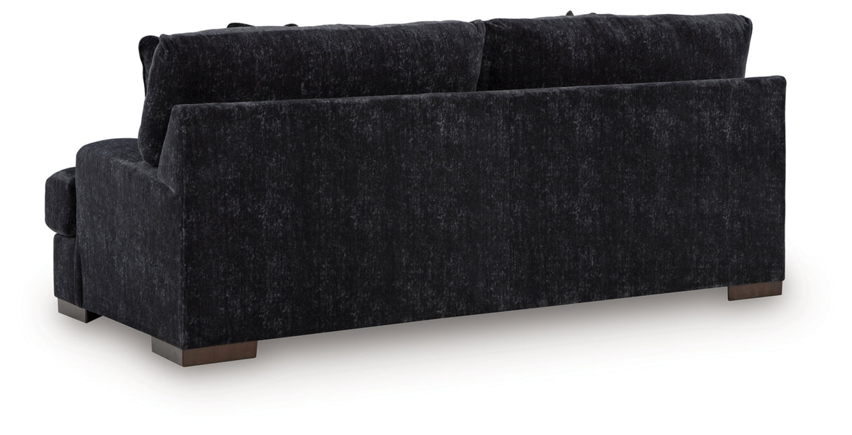 Whitmore Black Pearl Manor Sofa and Loveseat from Ashley Furniture - Luna Furniture