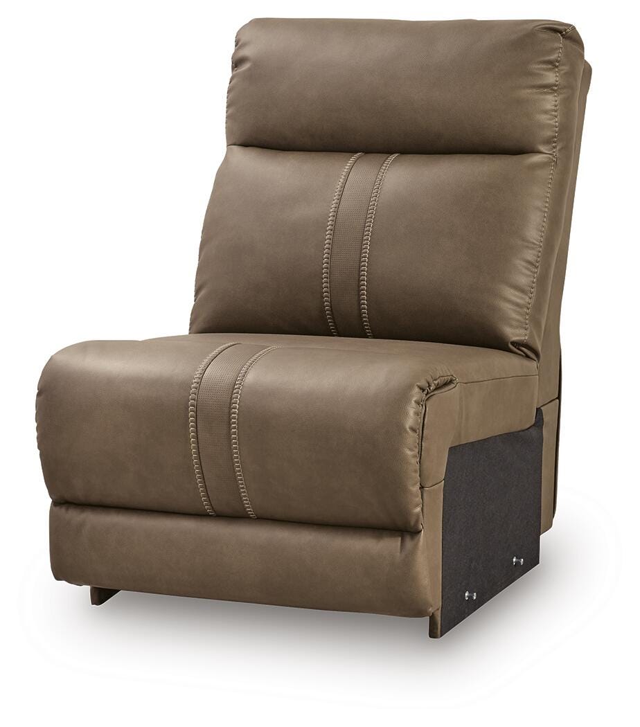 Max-Momentum Biscotti Armless Chair from Ashley - Luna Furniture