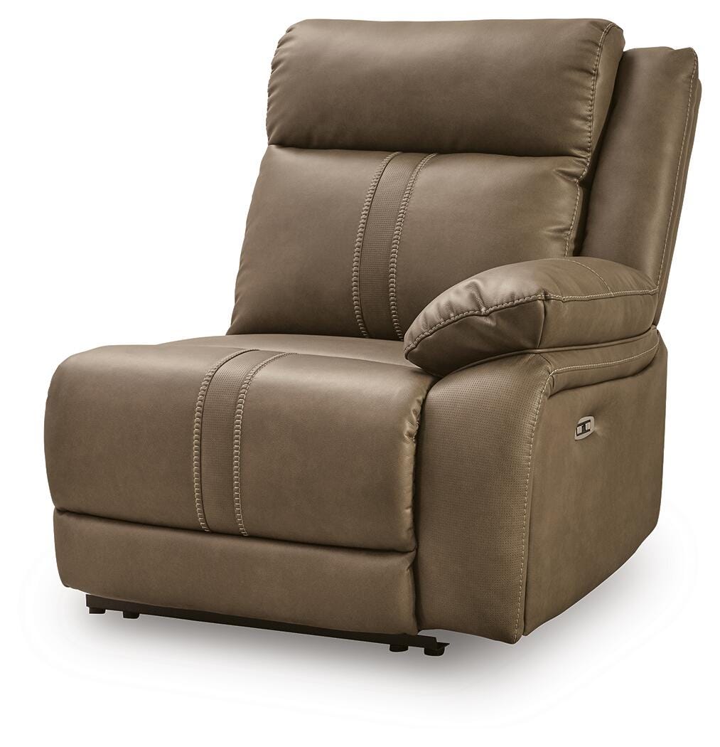 Max-Momentum Biscotti Right-Arm Facing Power Recliner from Ashley - Luna Furniture