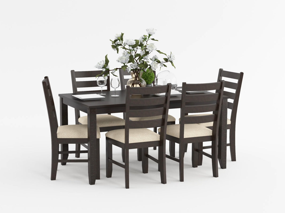 Hillshaw Espresso Pub Chair, Set of 2
