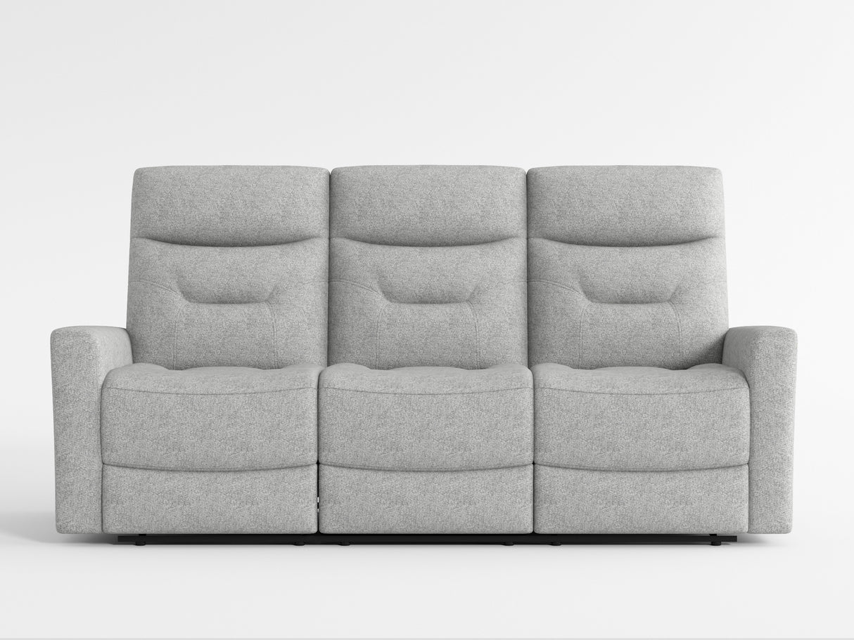 Lyndon Gray Double Reclining Sofa from Homelegance - Luna Furniture
