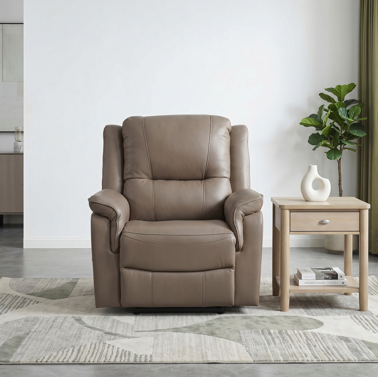8301DTP-1PW Power Reclining Chair from Homelegance - Luna Furniture