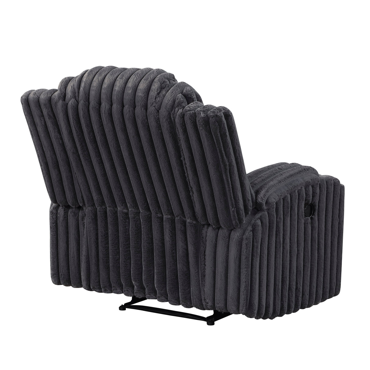 Phyllis Dark Gray Reclining Living Room Set from Homelegance - Luna Furniture
