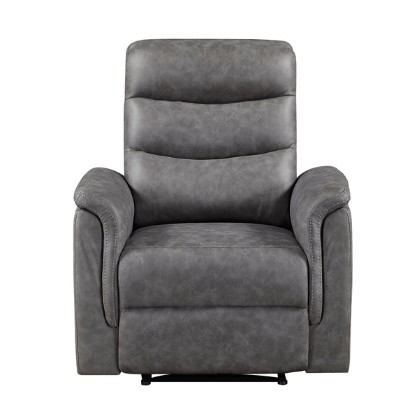 Metric Gray Reclining Chair