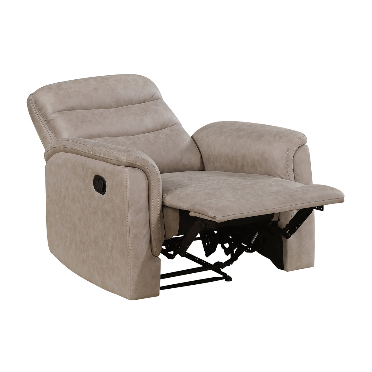 Metric Taupe Reclining Living Room Set from Homelegance - Luna Furniture