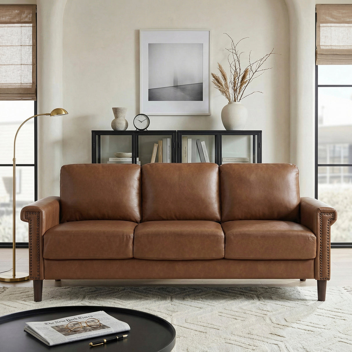 Heritage Chocolate Living Room Set from Homelegance - Luna Furniture