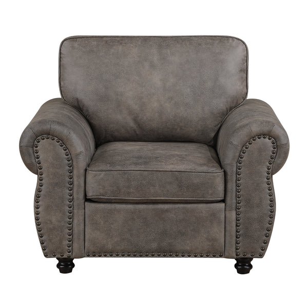 Pinnacle Pewter Chair