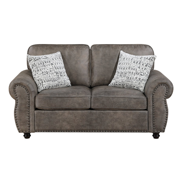 Pinnacle Pewter Loveseat
