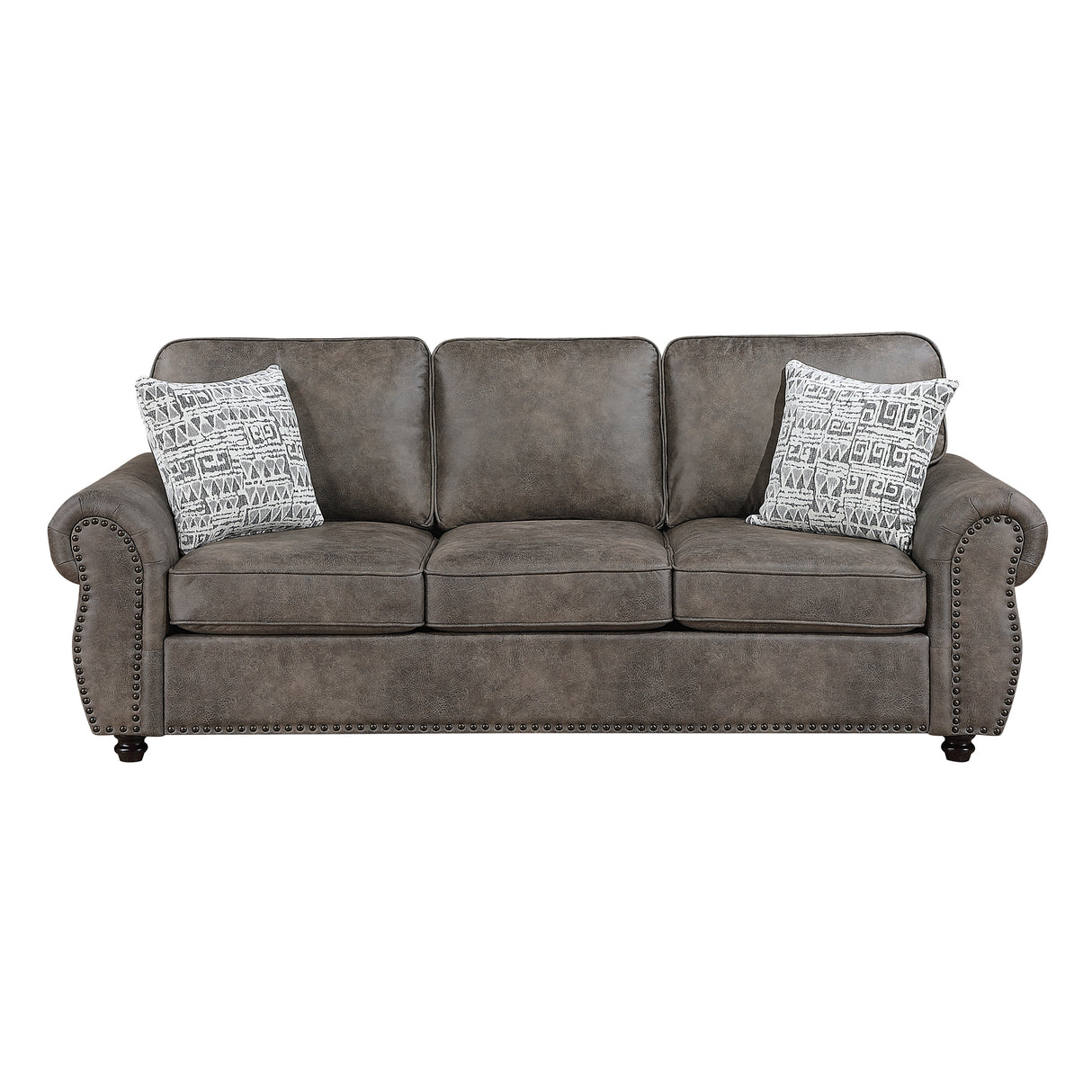 Pinnacle Pewter Living Room Set from Homelegance - Luna Furniture
