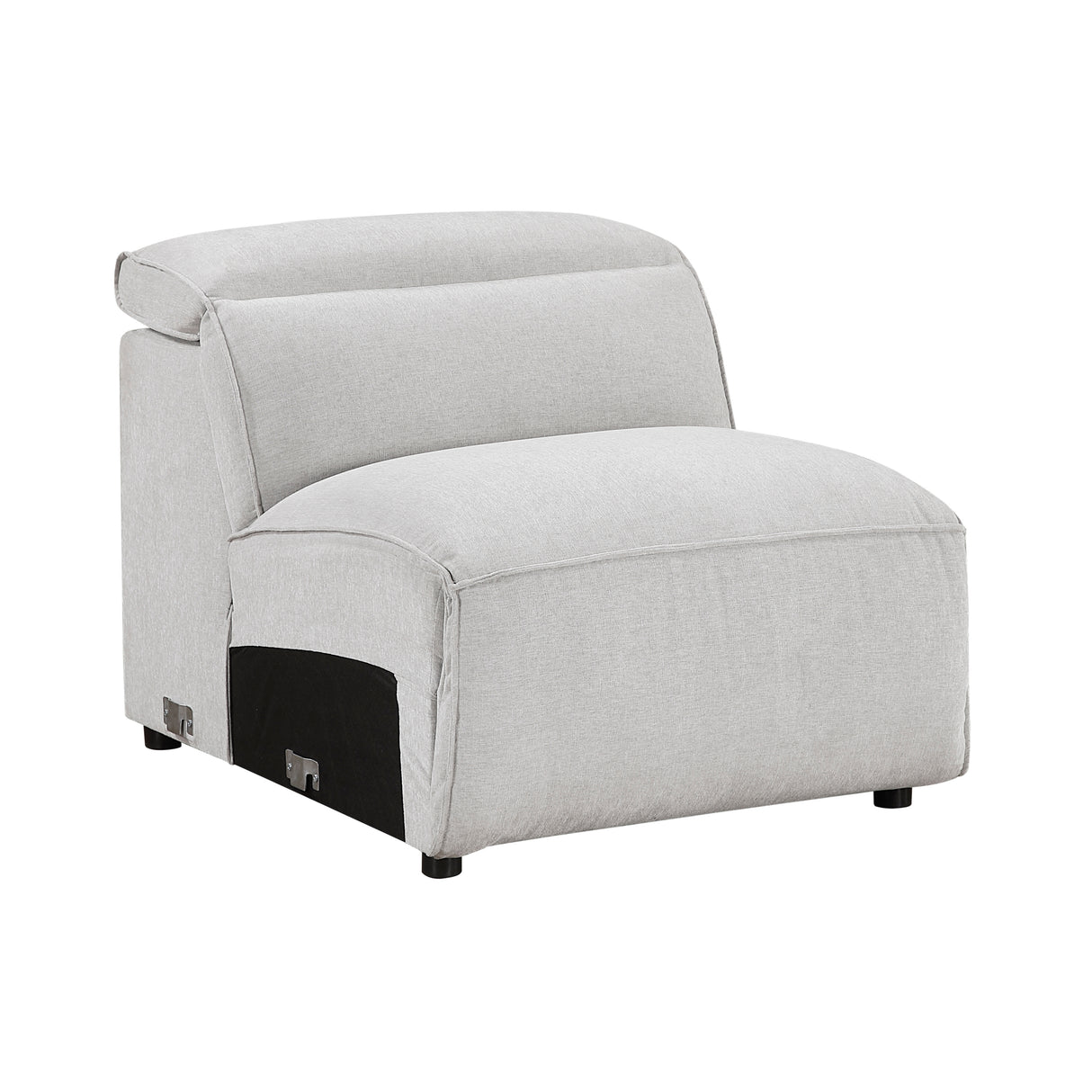 8414GRY-AC (2/5)Armless Chair from Homelegance - Luna Furniture
