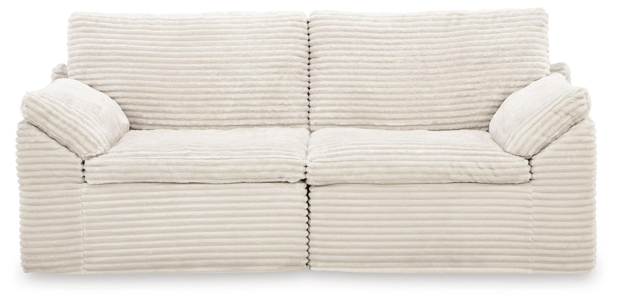 Fannin Ivory Left-Arm/Right-Arm Facing Corner Chair from Ashley - Luna Furniture