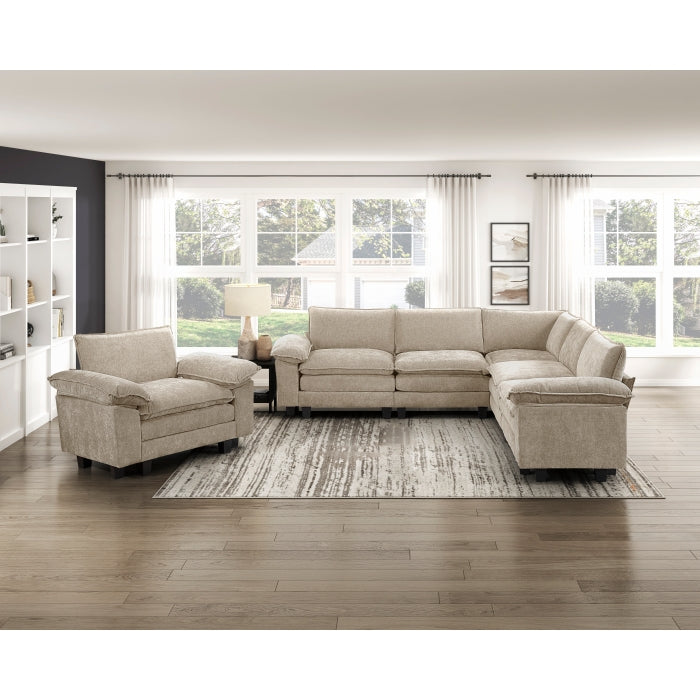 8450TPE-A 2 Arms with Adjustable Pillow Top from Homelegance - Luna Furniture