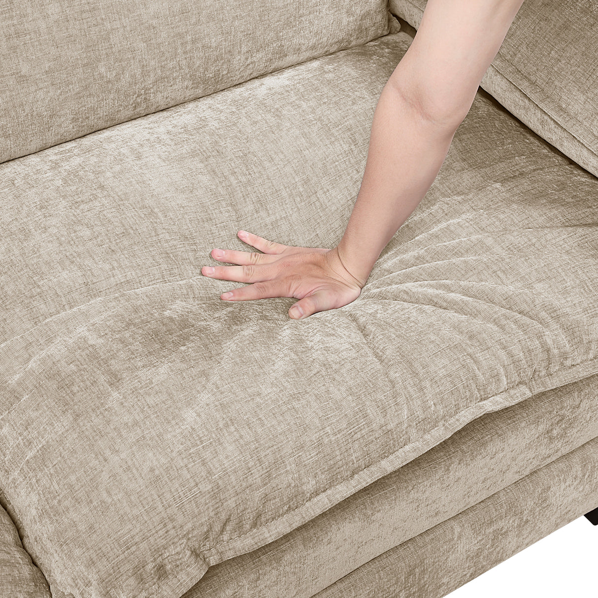 8450PWT-CR Corner Seat from Homelegance - Luna Furniture
