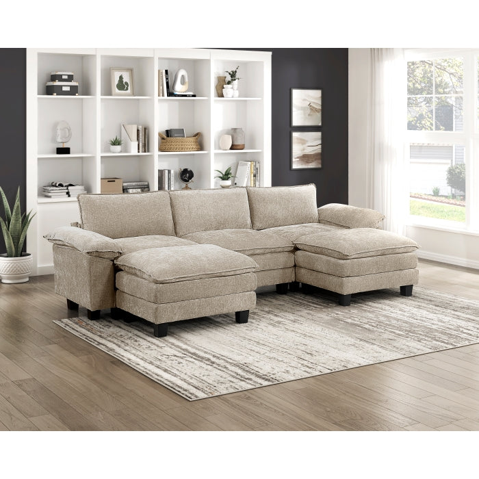 8450TPE-A 2 Arms with Adjustable Pillow Top from Homelegance - Luna Furniture
